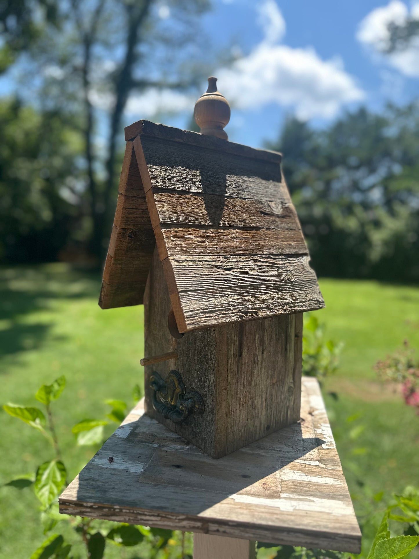 Custom Western Cedar Bird House