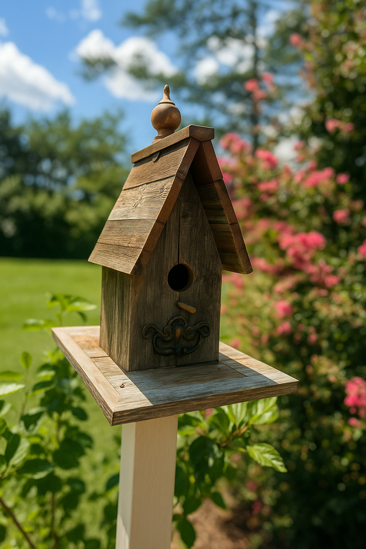 Custom Western Cedar Bird House