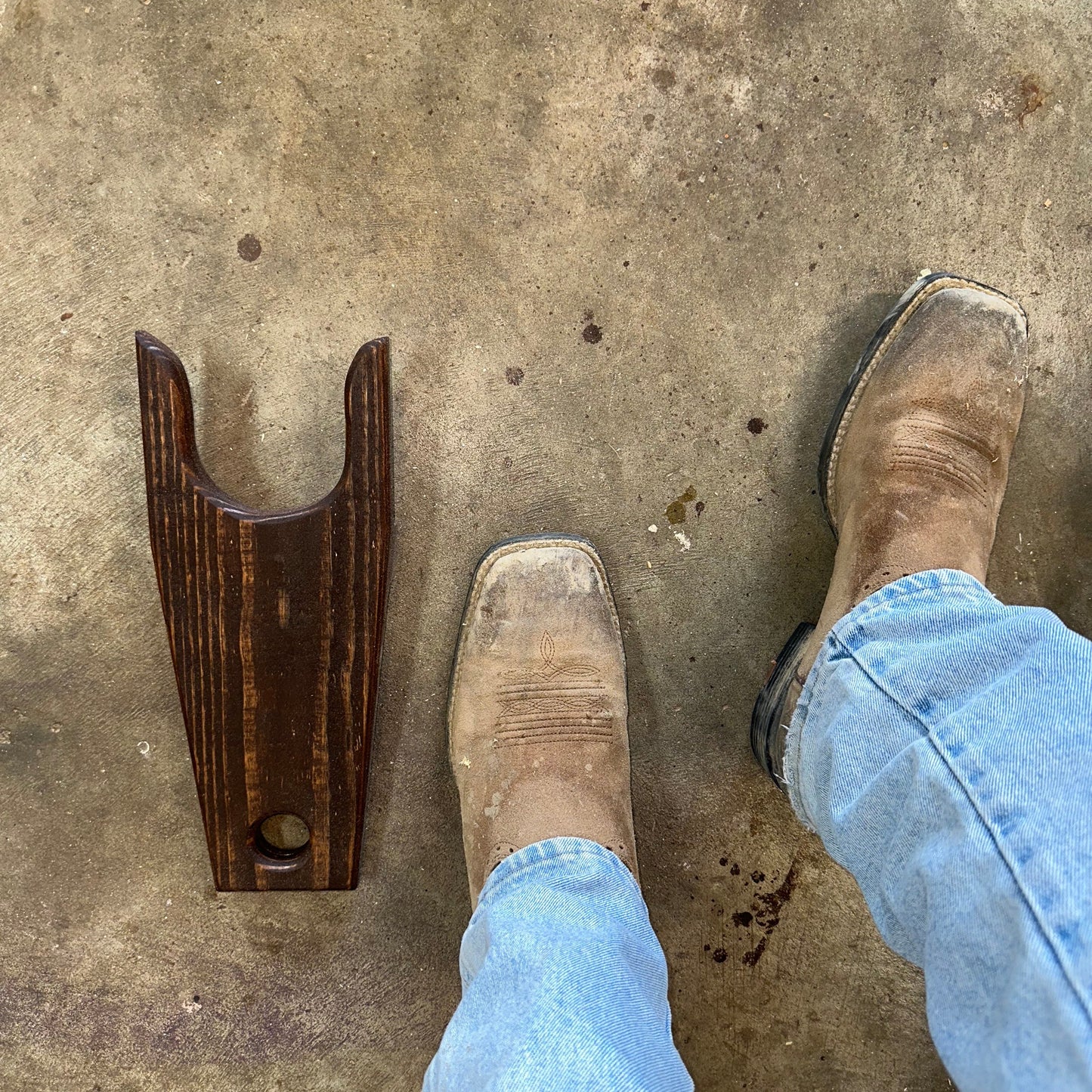 Handcrafted Wooden Boot Jack