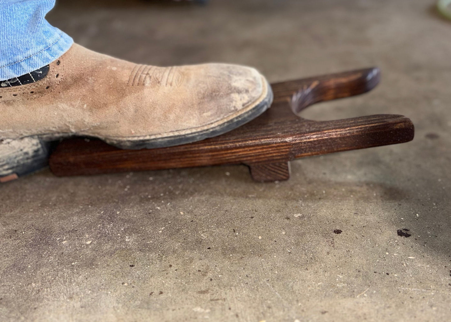 Handcrafted Wooden Boot Jack